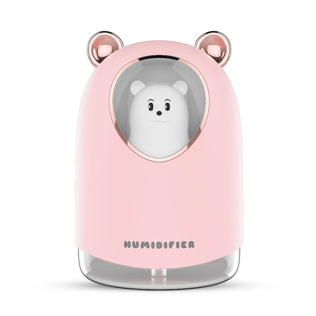 Cute Bear Desktop Humidifier - USB Mini Air Moisturizer