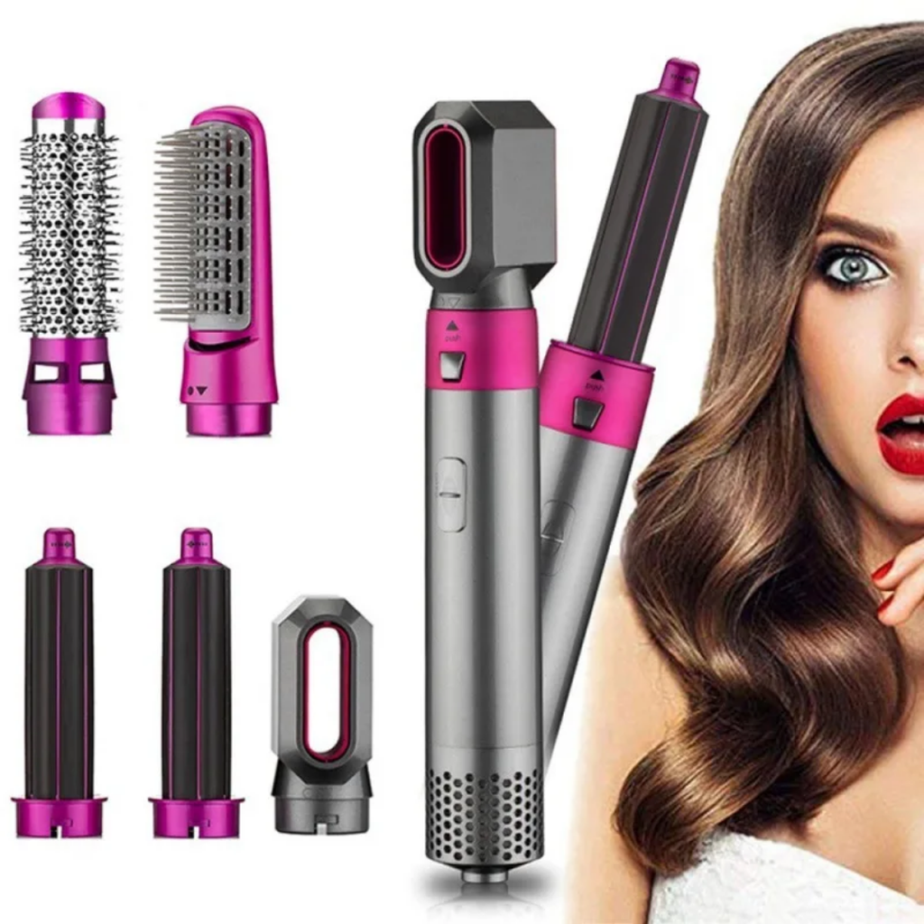 5-in-1 Professional Hair Styler Set - Multi-Function Styling Tool