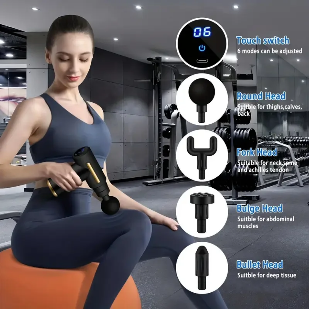 Massage Gun - Deep Tissue Percussion Massager