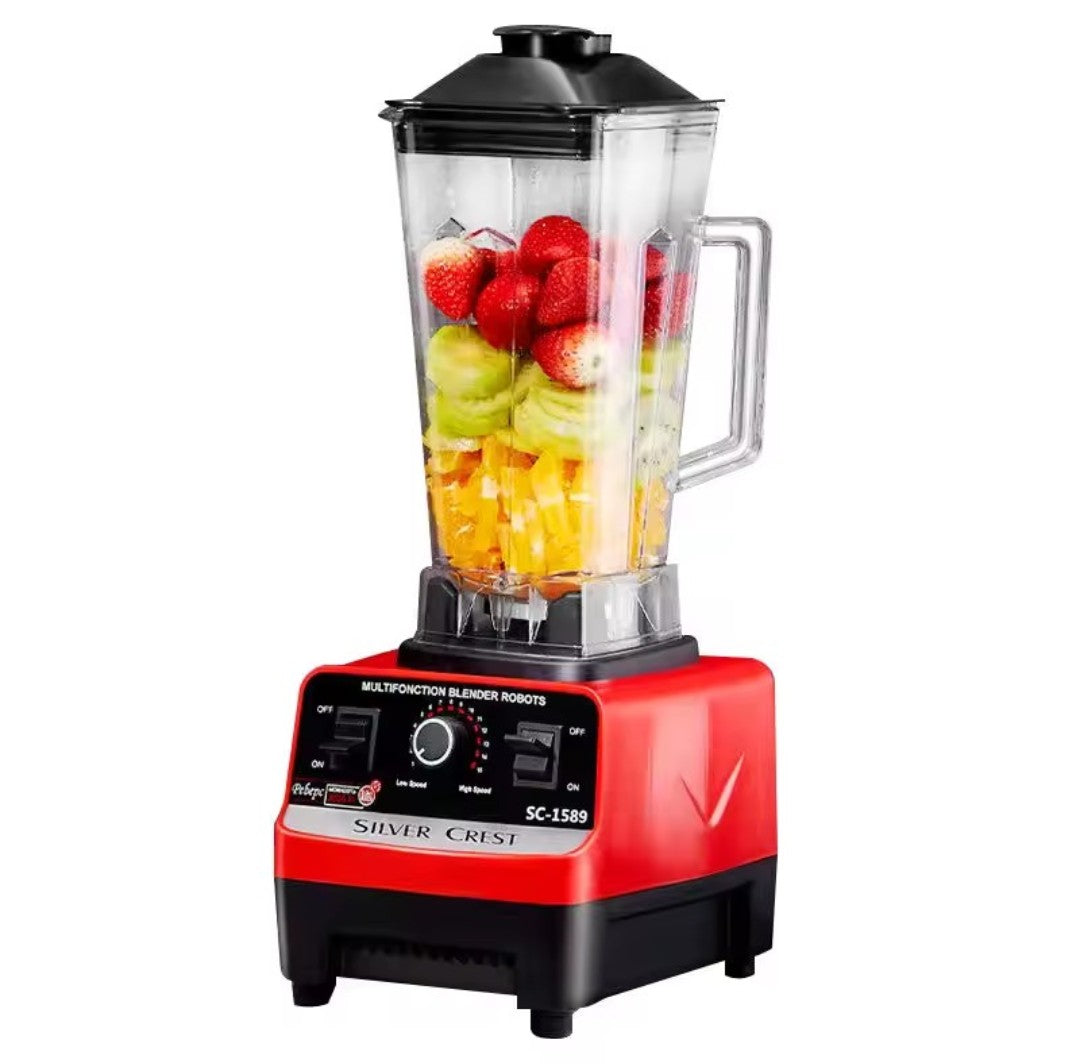 Silver Crest 2-in-1 High-Performance Blender & Juicer - SC-1589 🔴⚡